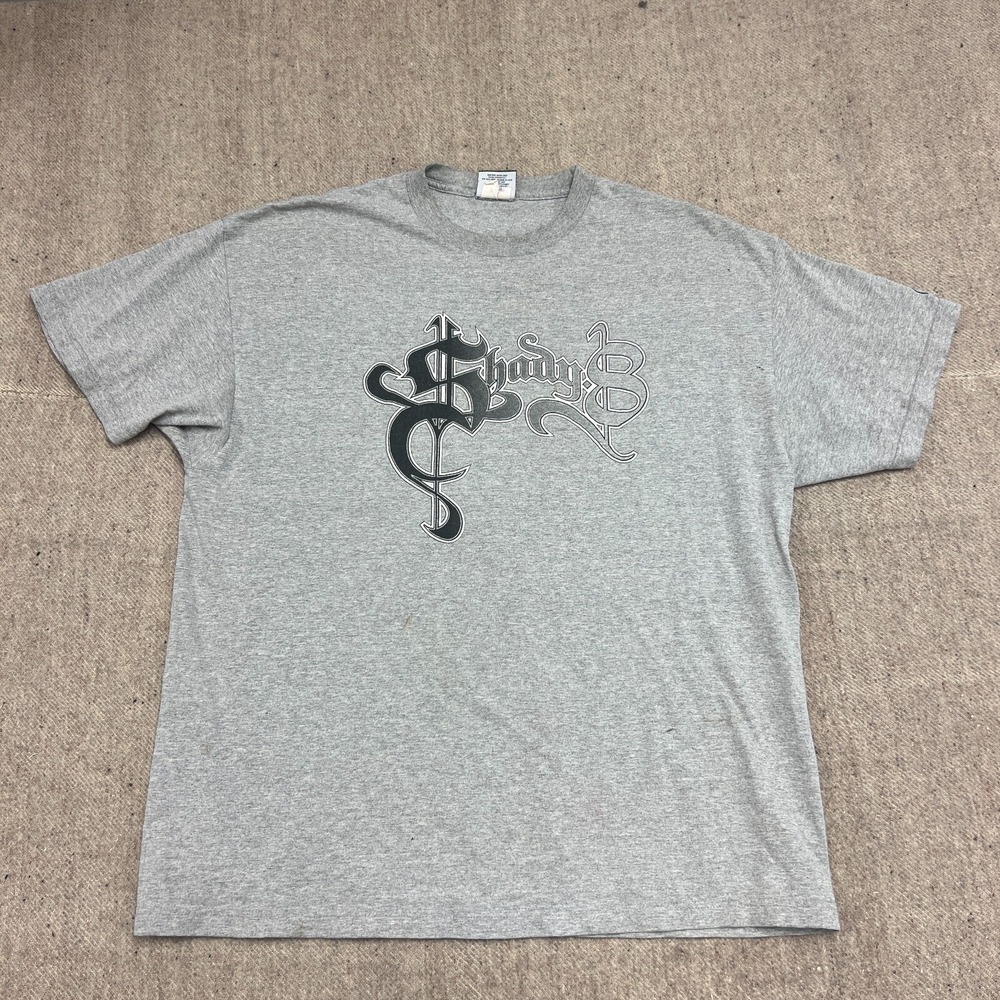 Vintage Shady Shirt Mens XL Gray 2000s Y2K Streetwear